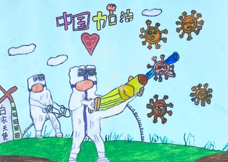 白衣天使 消灭病毒